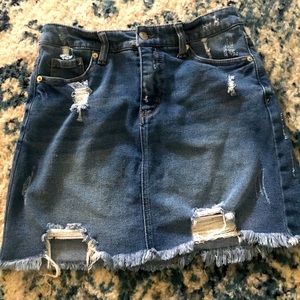Wild Fable Jean Skirt Size 8